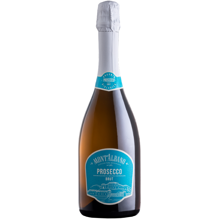 Mont'Albano Organic Prosecco Brut, DOC NV (750 ML)
