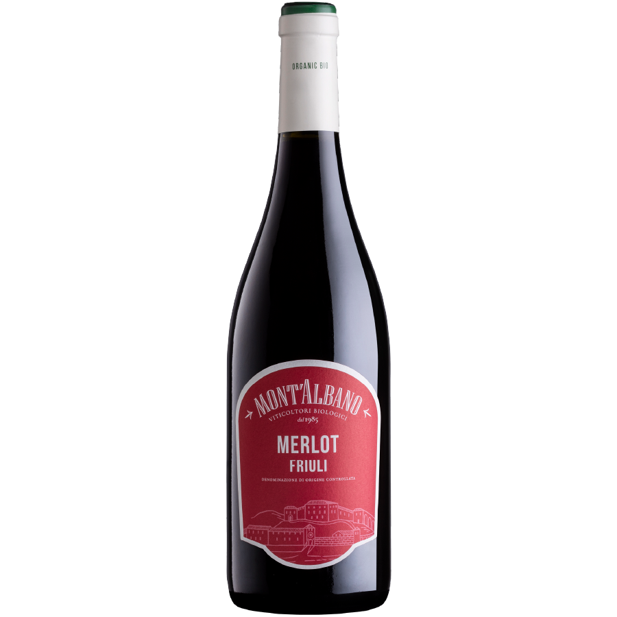 Mont'Albano Organic Merlot, Friuli DOC 2021 (750 ML)