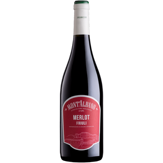 Mont'Albano Organic Merlot, Friuli DOC 2021 (750 ML)